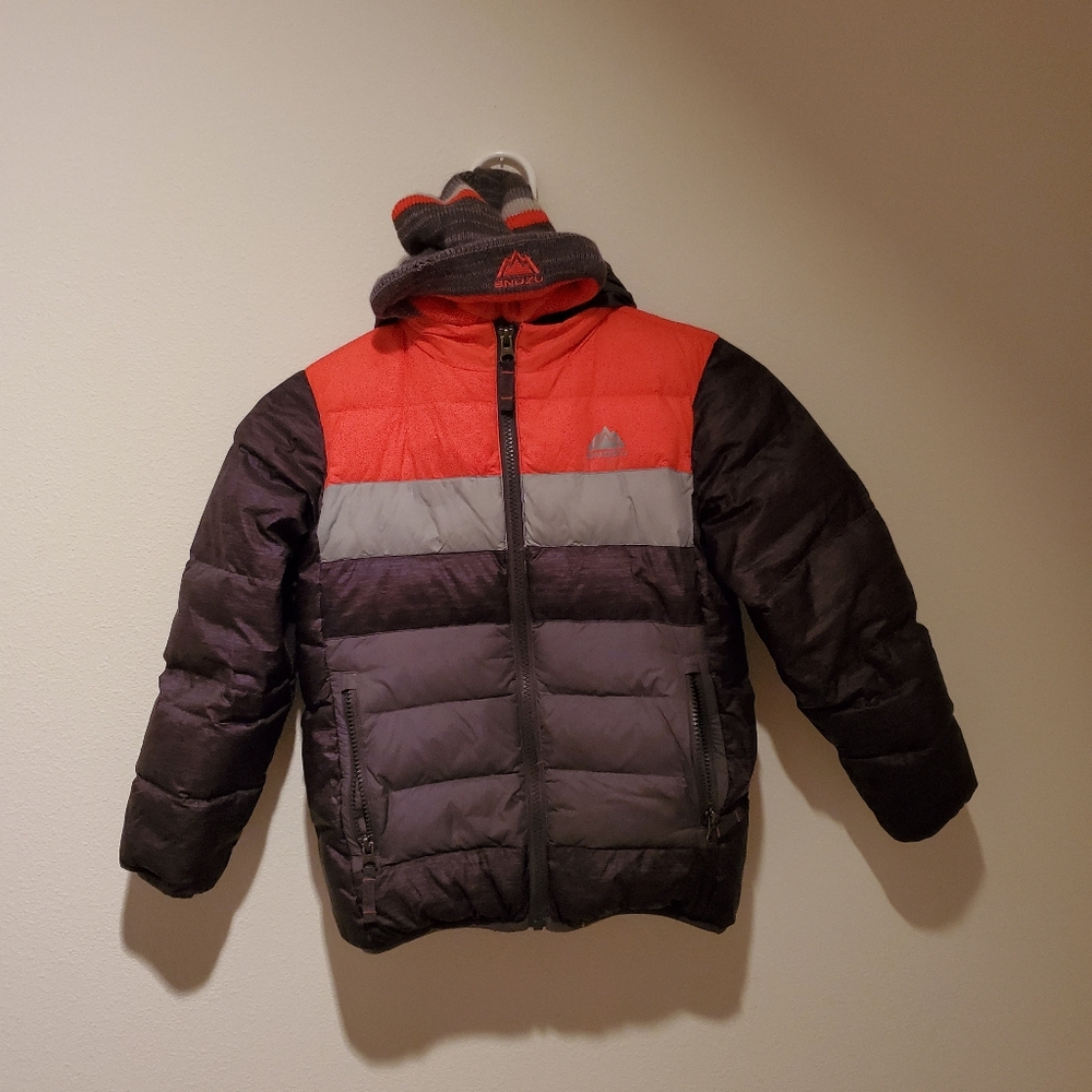 SNOZU WINTER COAT AND BEANIE